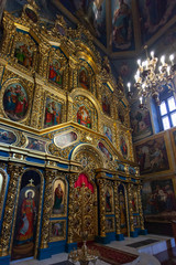 Fototapeta na wymiar St. Michael Church, Kiev - Interior, Ukraine