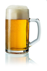 Pitcher of Beer with Foam