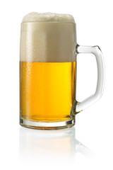 Pitcher of Beer with Foam
