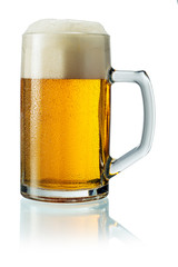 Pitcher of Beer with Foam