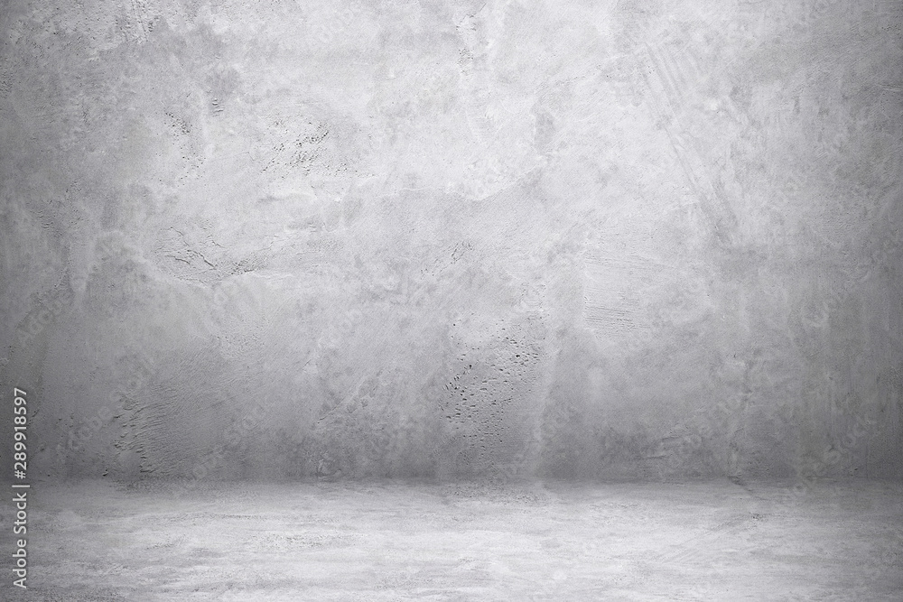 Poster cement wall and floor with shadow for pattern and background