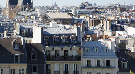 Fototapeta premium Toits parisiens