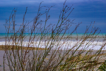 ALTEA, SPAIN - SEPTEMBER 12, 2019: Beautiful views of Altea with gorgeous sea and incredible nature 