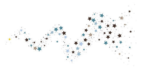 Fototapeta premium Abstract flying confetti.
