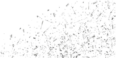 Silver shine texture on a white background.