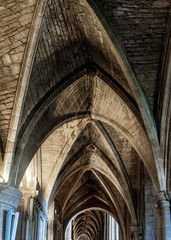 Church ceiling arches