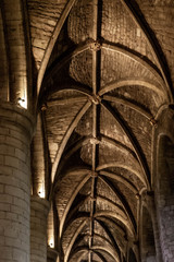Church ceiling arches