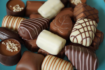 Plate of Chocolates