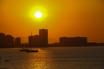 Obraz premium Spanish sunset