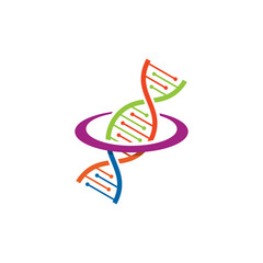 DNA Logo Template Design