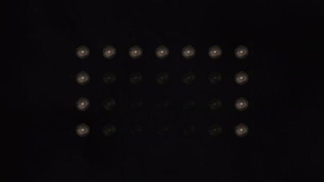 Floodlights Flashing White Looped Animations 7x4 lights flashing wall