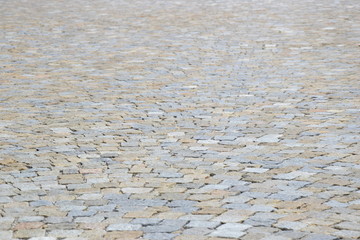 Pflastersteine Stadt, Gehweg gepflastert, Textur und Hintergrund