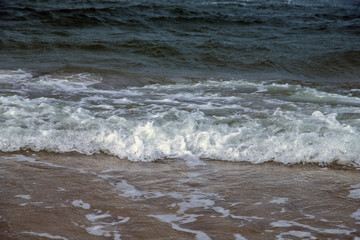 sea waves on the beach