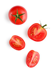 Fresh red cherry tomatoes