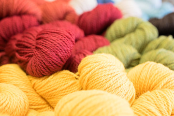 Colorful Balls of Yarn 