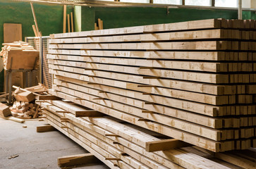 Warehousing and storage of lumber.