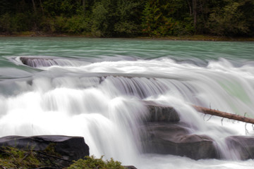 Obraz premium waterfall in forest