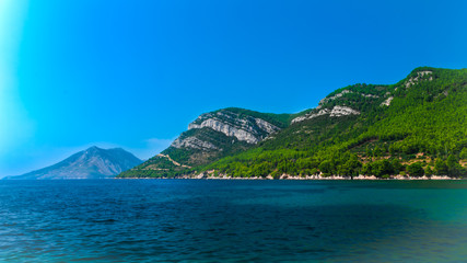 Croatian coastline near Zuljana, Peljesac