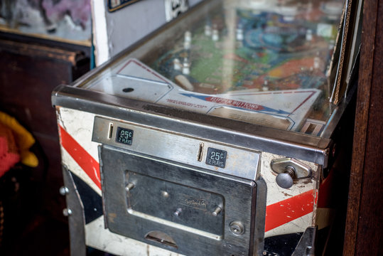 Old Pinball Machine