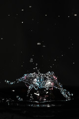 水滴のハイスピード撮影