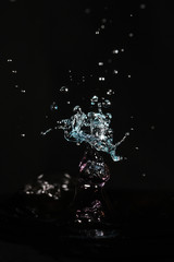 水滴のハイスピード撮影