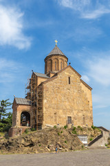 Fototapeta na wymiar Church of the assumption in Tbilisi