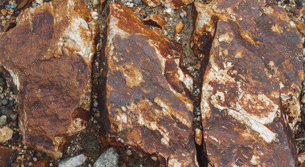 texture of stones.