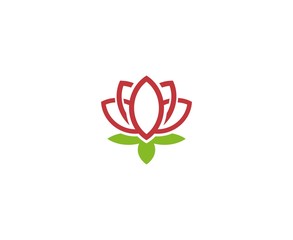 Fototapeta premium Lotus logo