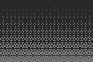 Dark Gray Descending Triangular Pattern (Bottom Horizontal, Dark)