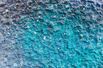Grunge color texture, blue and red color, old scratched surface.