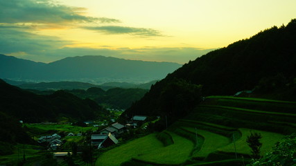 奈良県明日香村　稲渕の棚田 © 研人 児玉