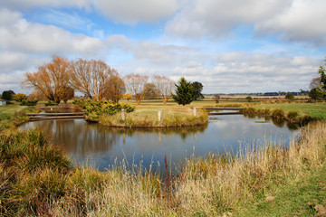 A bend in the duckpond at Guyra. Australia.