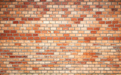 Old brick wall texture background