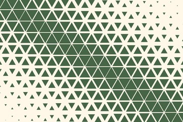 Green Descending Triangular Pattern (Diagonal, Light, Large)