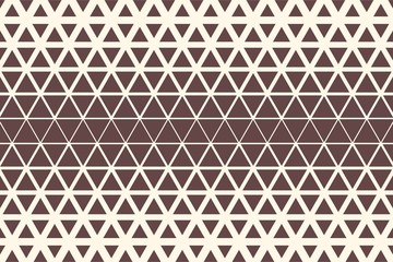 Red Descending Triangular Pattern (Middle Horizontal, Light, Large)