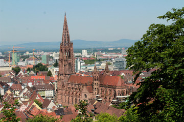 Obraz premium Minster Freiburg 