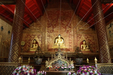 Naklejka premium interior of the church