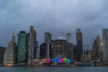 Fototapeta premium New York City at night