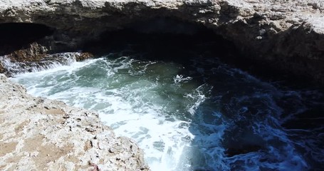 The natural bridge of Curacao is a one of a kind .