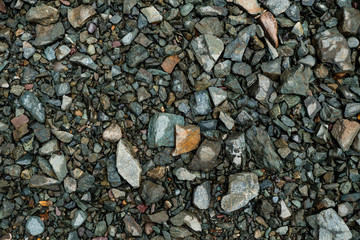 The texture of a shallow river stone. Pebble Background Image