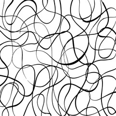 Obraz premium Brush texture pattern. Grunge vector.