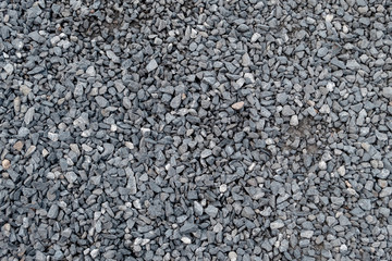 Granite gravel pattern and texture for landscape and construction.