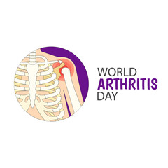 Vector Illustration on the theme World Arthritis Day