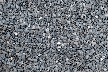 Granite gravel pattern and texture for landscape and construction.