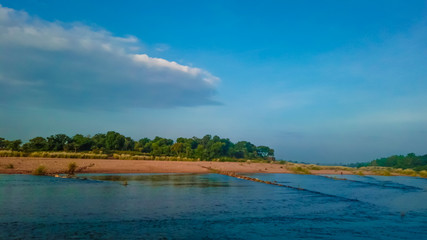 Indian River landscape in Bankura