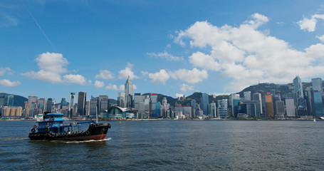  Hong Kong harbor