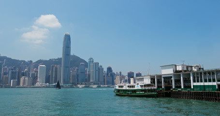 Fototapeta premium Hong Kong city downtown