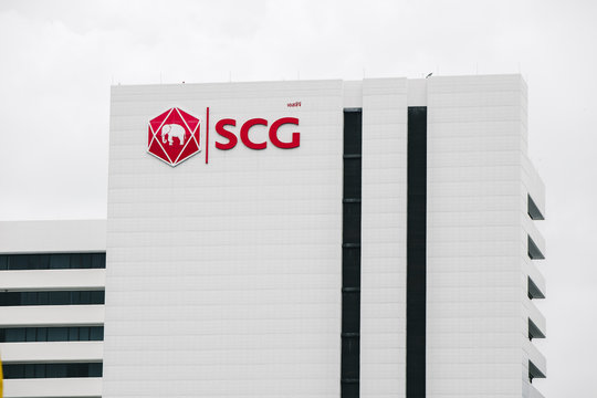 BANGKOK, THAILAND- JULY  25 2018: The Siam Cement Group (SCG) office building at Bang Sue on July 18, 2015 Bangkok, Thailand. SCG is the largest cement company in Thailand.