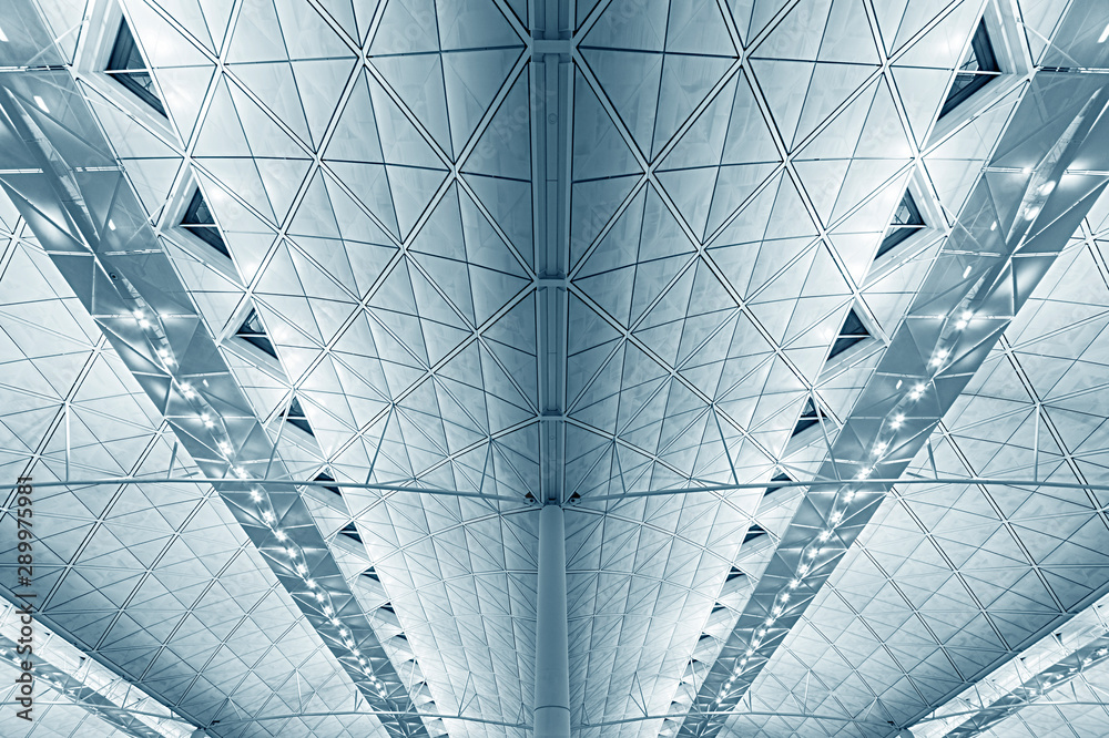 Poster Modern building abstract background pattern