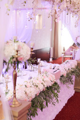 Beautiful floral decoration for a special day
